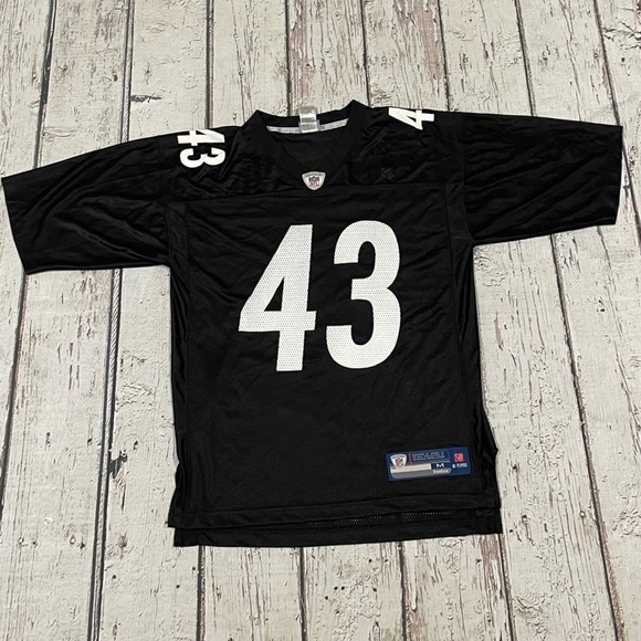 Troy Polamalu Pittsburgh Steelers NFL Football Reebok Jersey - Picture 1 of 6